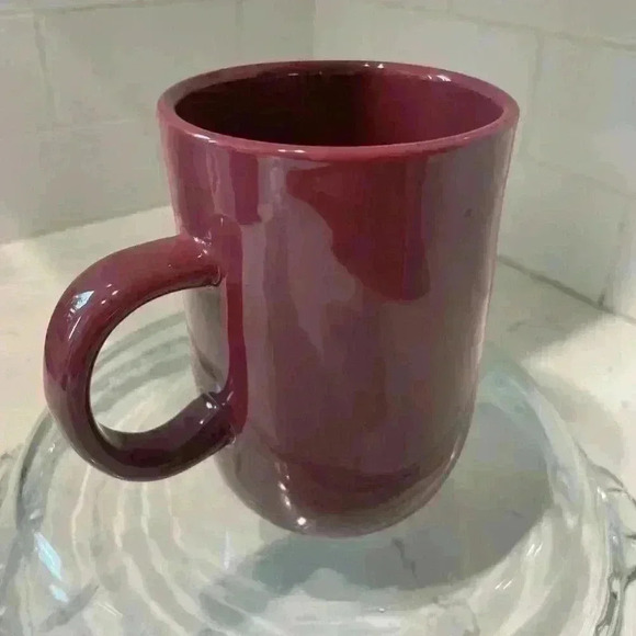 Rae Dunn "Apple Cider" Coffee / Tea Mug Red Artisan Collection by Magenta 20 oz - Picture 5 of 13